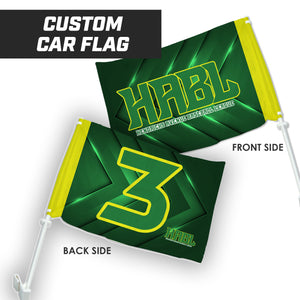 HABL BASEBALL - Car Flag