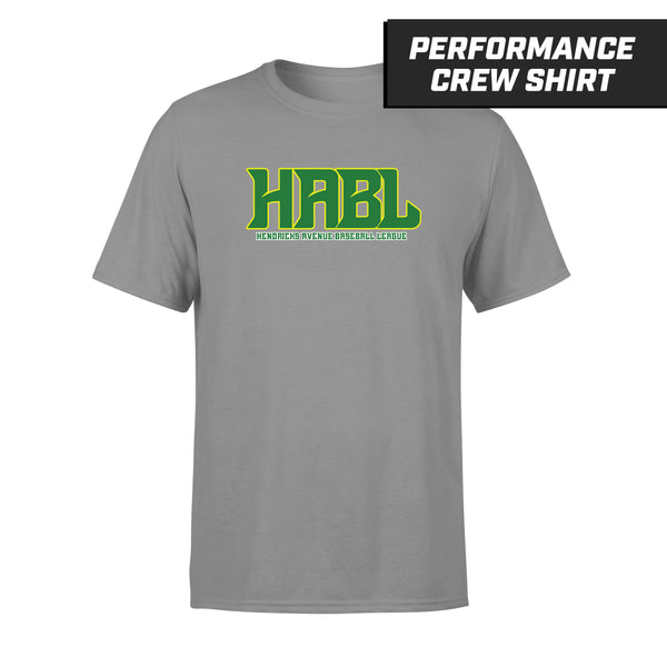 HABL BASEBALL - Cool & Dry Basic Performance T-Shirt