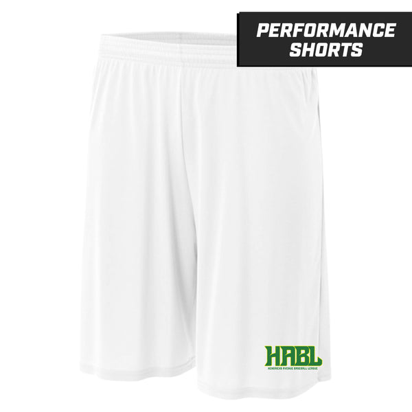 HABL BASEBALL - Youth & Adult Zone Performance Shorts