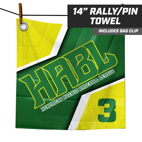 HABL BASEBALL - 14"x14" Rally Towel