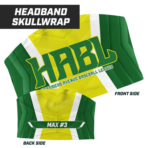 HABL BASEBALL - Headband Skull Wrap